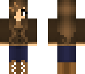 brown coat girl