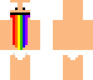 guy barfing rainbows