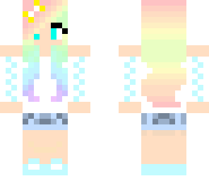 rainbow girl