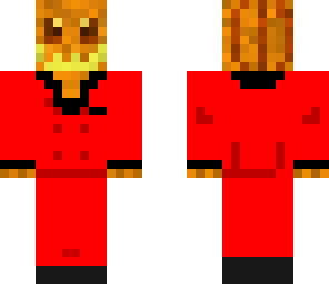 evil pumpkin man