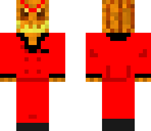 evil pumpkin man