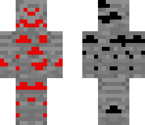 redstone coal ore man