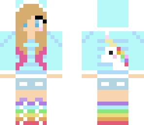 unicorn hoodie girl