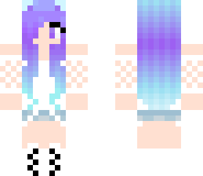 redo wolf blue hair