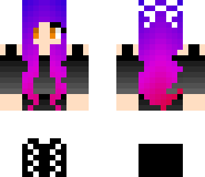 black gradient skin