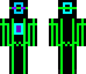 neon man