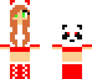red panda girl