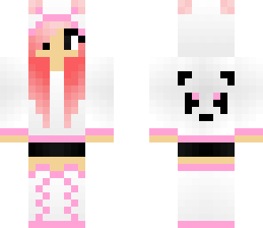 pink panda girl