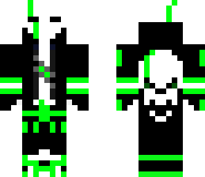 green skull demon