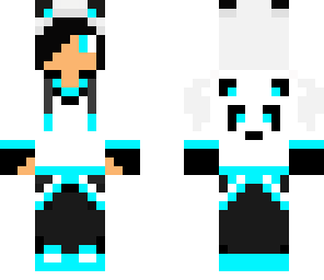 light blue panda boy 