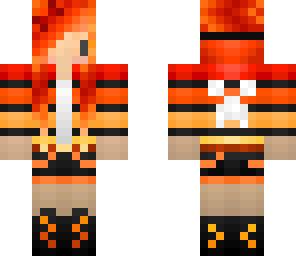 chibi autumn girl