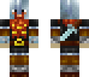 dwarven warrior with helmet