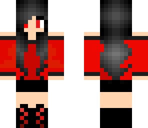 red vampire girl
