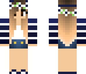 navy flower girl 