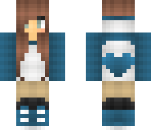 blue hoodie