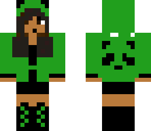 green panda