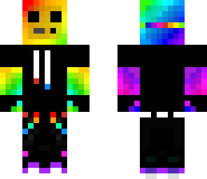 rainbow slime with headset
