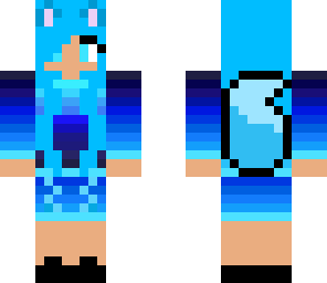 blue wolf girl