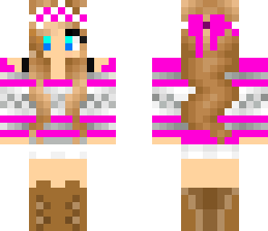pink sweater girl