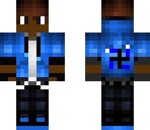 blue hoody