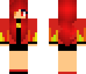 red tech girl