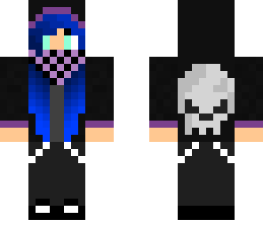 emo girl hood up