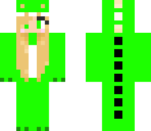 cute green dino