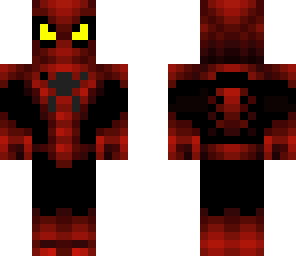 spiderman dark red 