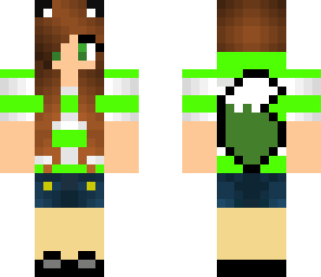 green wolf girl
