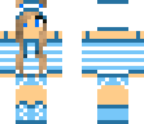 navy girl panda