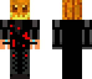 bloody headless horseman with duel knives