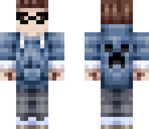 nerdy teen boy