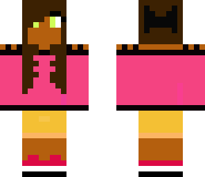 cute gurl with pink halter top