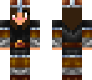 short haired viking girl