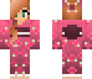 red haired kimono 2 edit