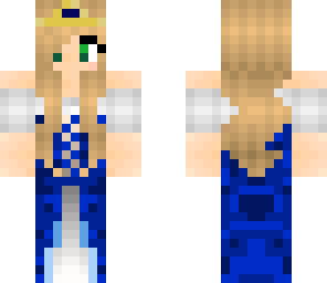 blue princess