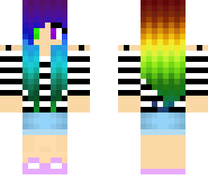 rainbow girl