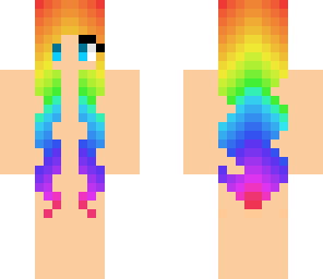 rainbow hair base