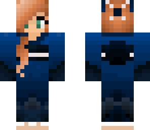 kimono blue edit