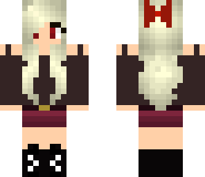 cute vampire girl with a bow