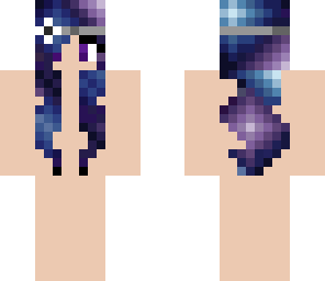 galaxy hair