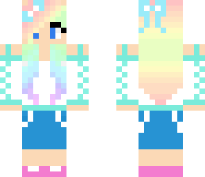 rainbow girl