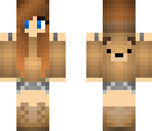 bear hoodie girl