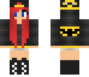 batgirl with red hair edit