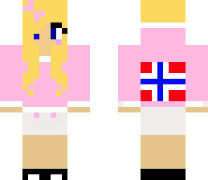 norsk jente edited skin