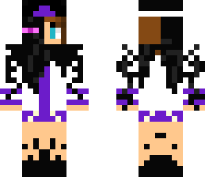 half enderman girl