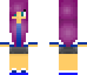 purple girl