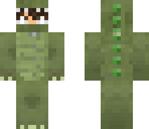 a dino suit