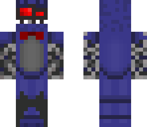 graser10's halloween skin of bonnie from fnaf2