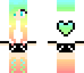 rainbow girl